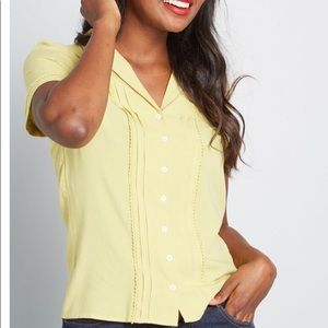 ModCloth Button-down Top